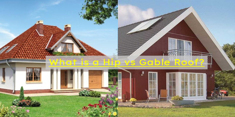 What is a Hip vs Gable Roof? - Difference,Pros & Cons and Costs - New England Metal Roofing